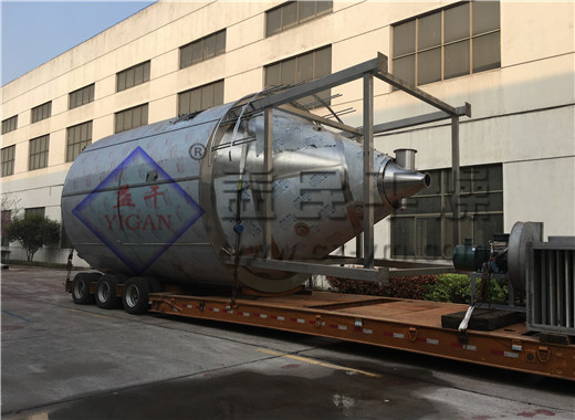 浙江某生物工程公司订购的ZLPG-150中药浸膏喷雾干燥机发货