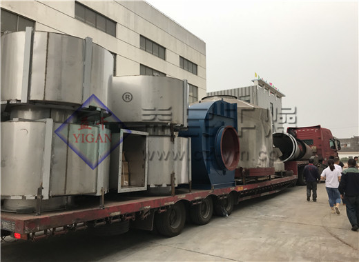 内蒙古某化学公司订购的一套LPG-7000大型非标喷雾干燥机发货