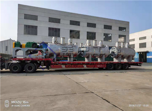 山东某化工企业5台ZB-5000耙式干燥机发货
