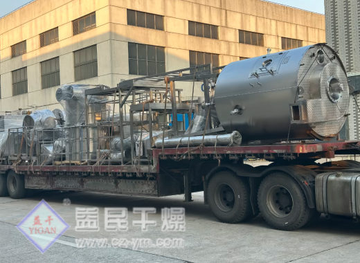 山西某客户向我们订购的一批干燥机顺利发货